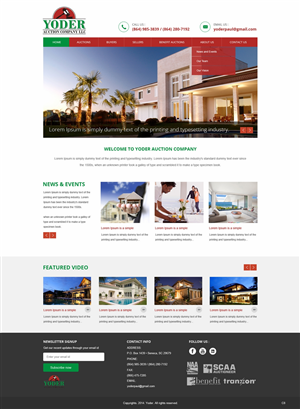 Design Wordpress par pb pour AuctionServices.com, Inc. | Design : #4885951