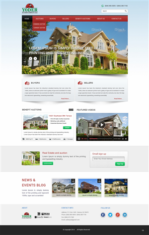 Diseño Wordpress por pb para AuctionServices.com, Inc. | Diseño #4885960