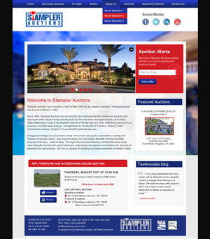 Wordpress Design by Creative X Designs for AuctionServices.com, Inc. | Design: #4811426