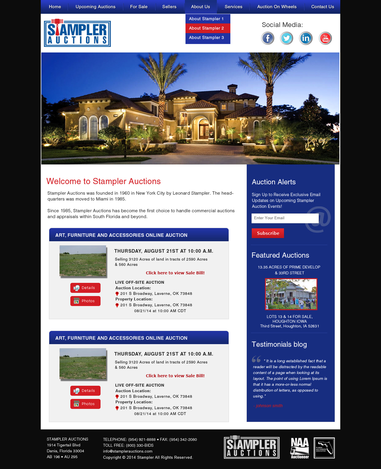 Wordpress Design by Creative X Designs for AuctionServices.com, Inc. | Design #4815361