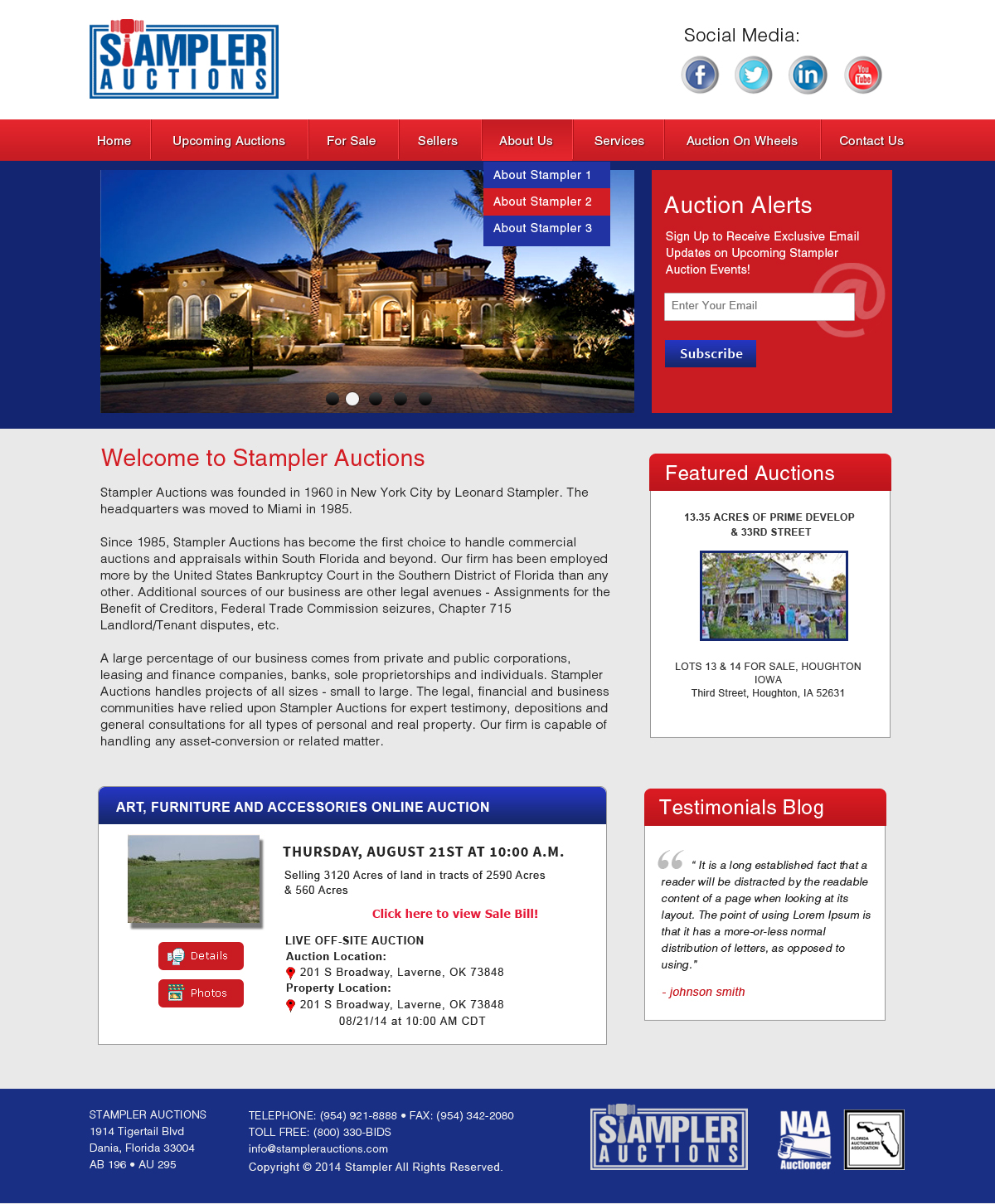 Wordpress Design by Creative X Designs for AuctionServices.com, Inc. | Design #4815392