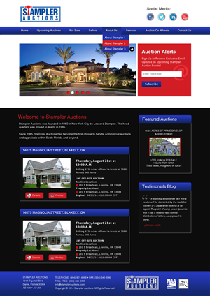 Wordpress Design by Creative X Designs for AuctionServices.com, Inc. | Design: #4821841