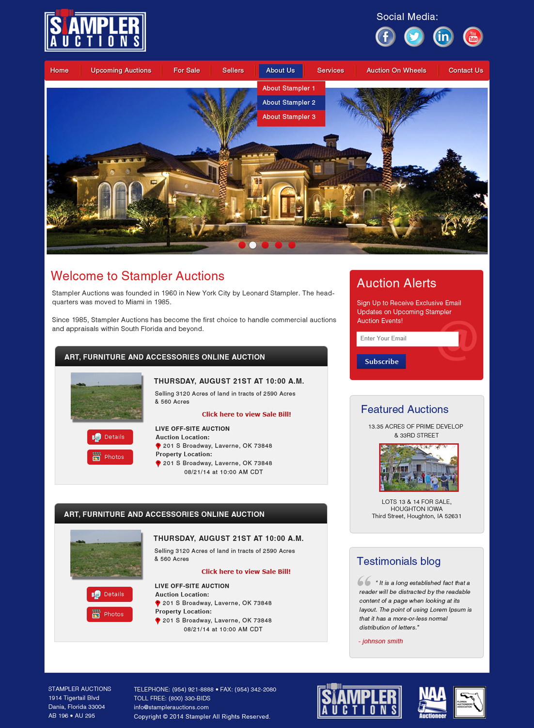 Wordpress Design by Creative X Designs for AuctionServices.com, Inc. | Design #4821888