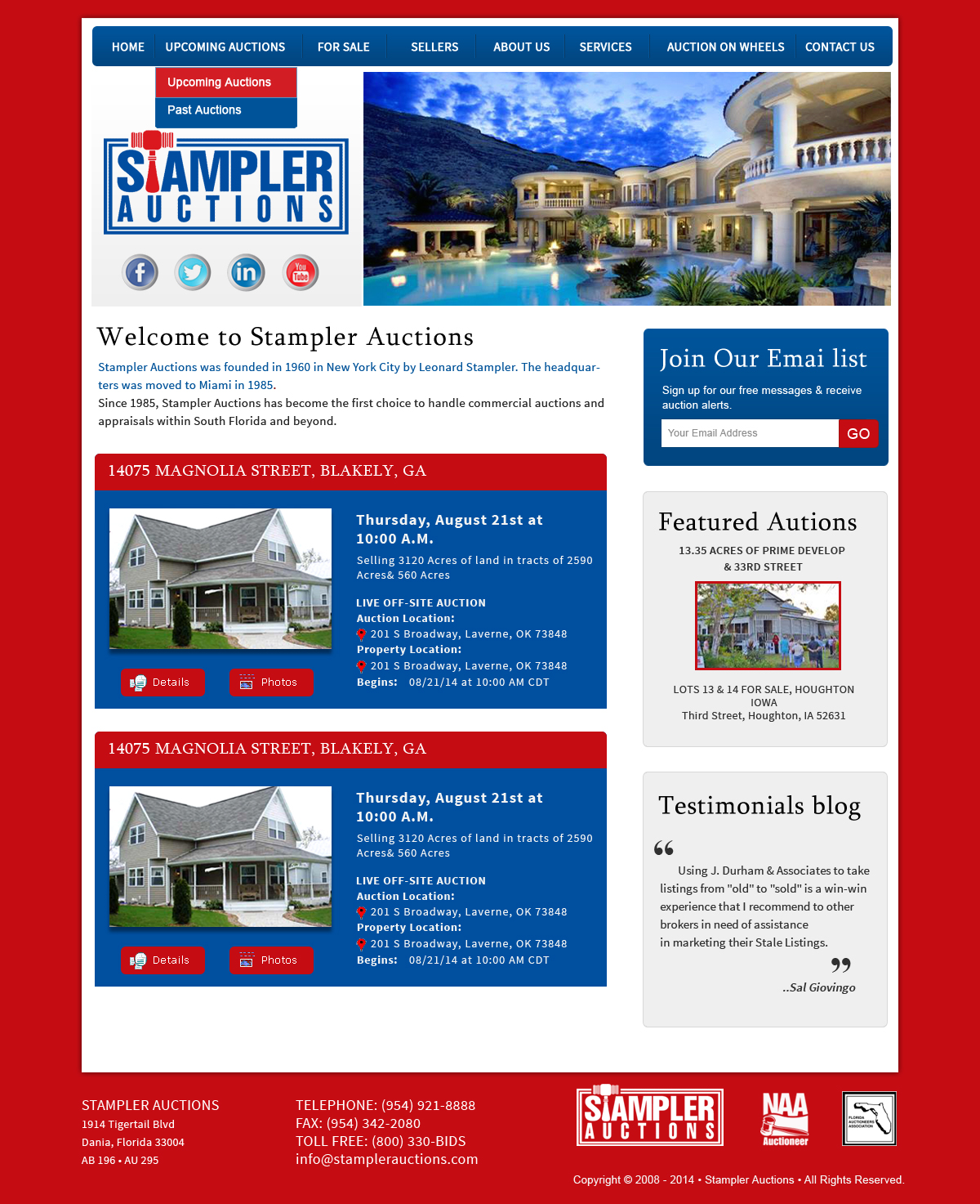 Wordpress Design by Creative X Designs for AuctionServices.com, Inc. | Design #4829267