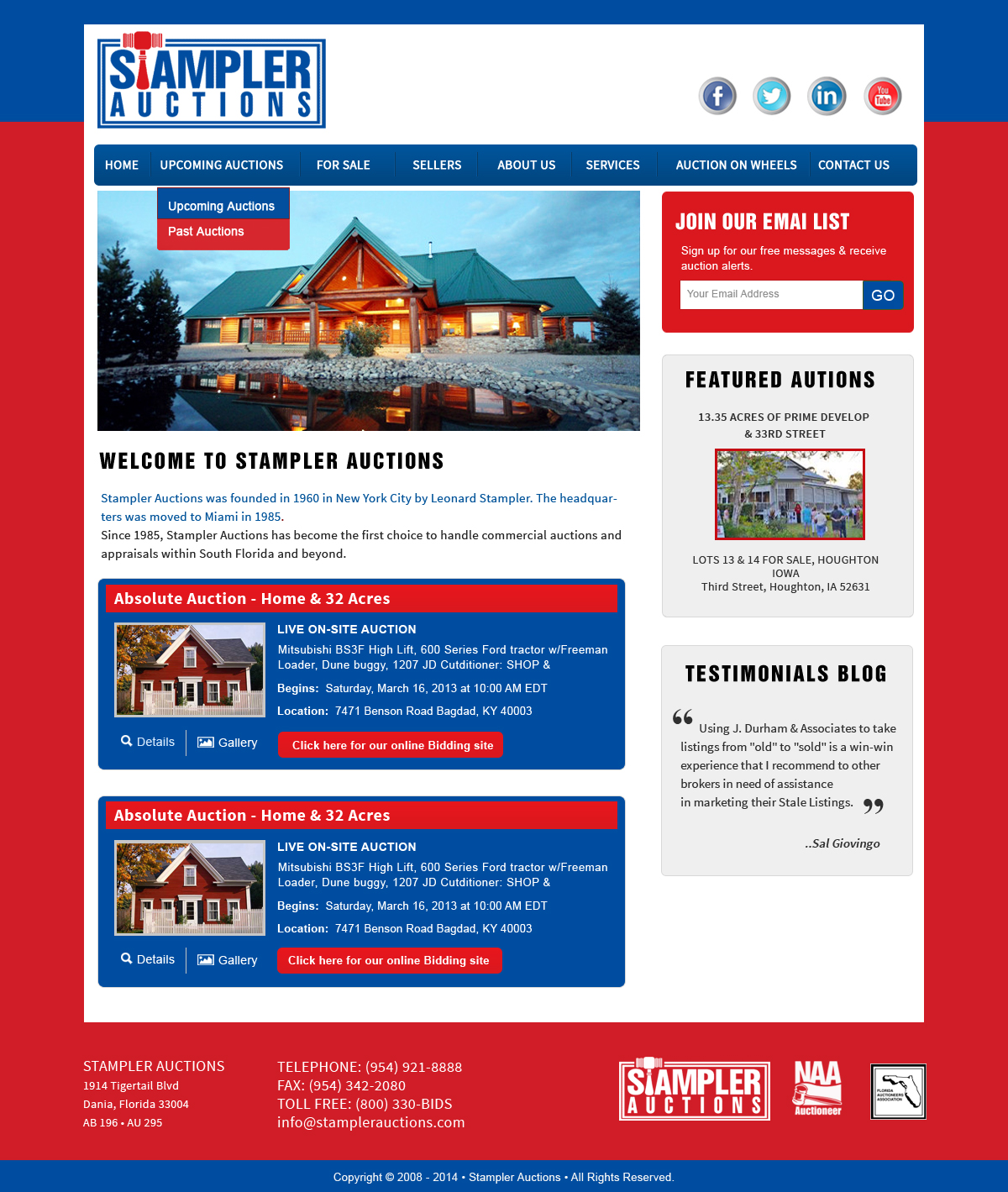Wordpress Design by Creative X Designs for AuctionServices.com, Inc. | Design #4835587