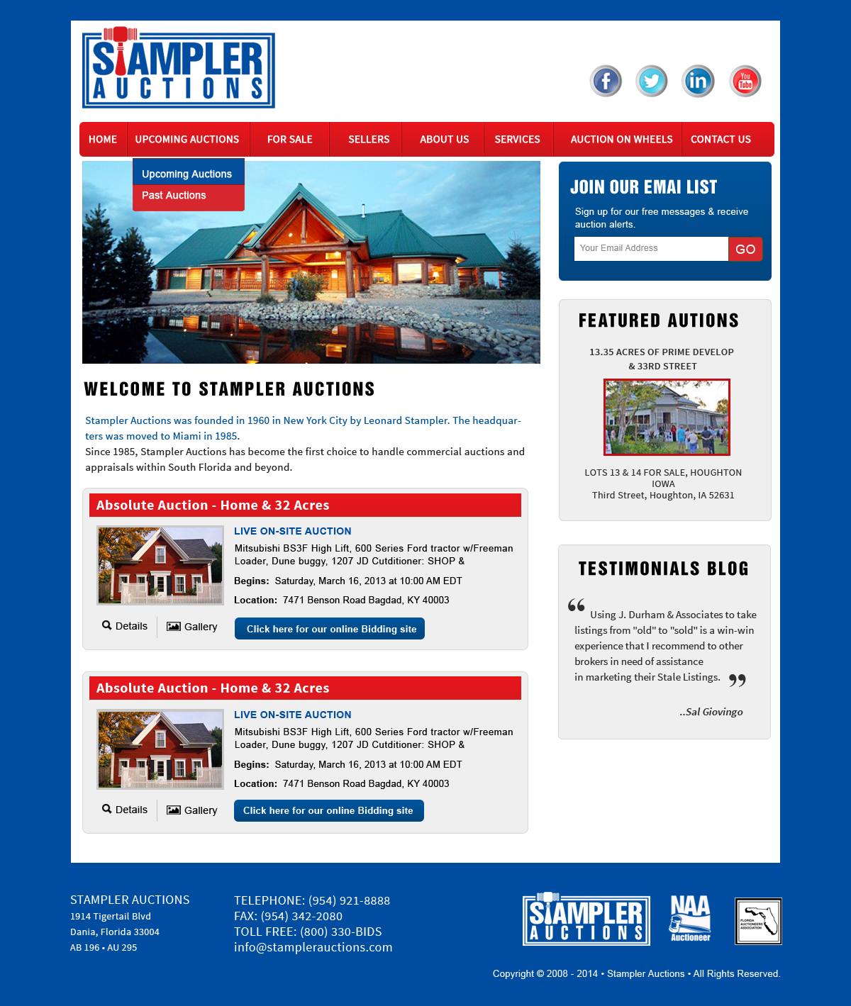 Wordpress Design by Creative X Designs for AuctionServices.com, Inc. | Design #4835769