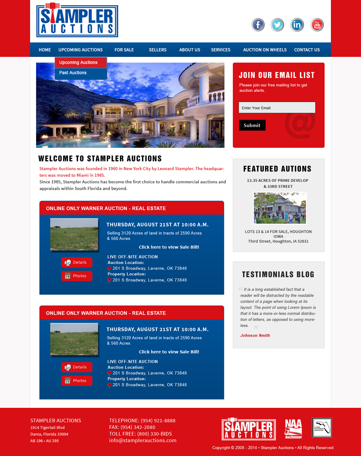 Wordpress Design by Creative X Designs for AuctionServices.com, Inc. | Design #4836306