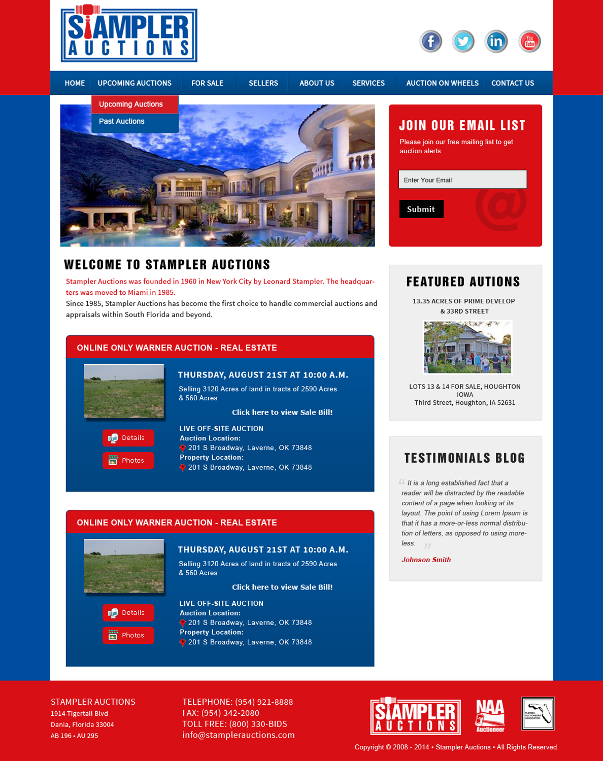 Wordpress Design by Creative X Designs for AuctionServices.com, Inc. | Design #4836310