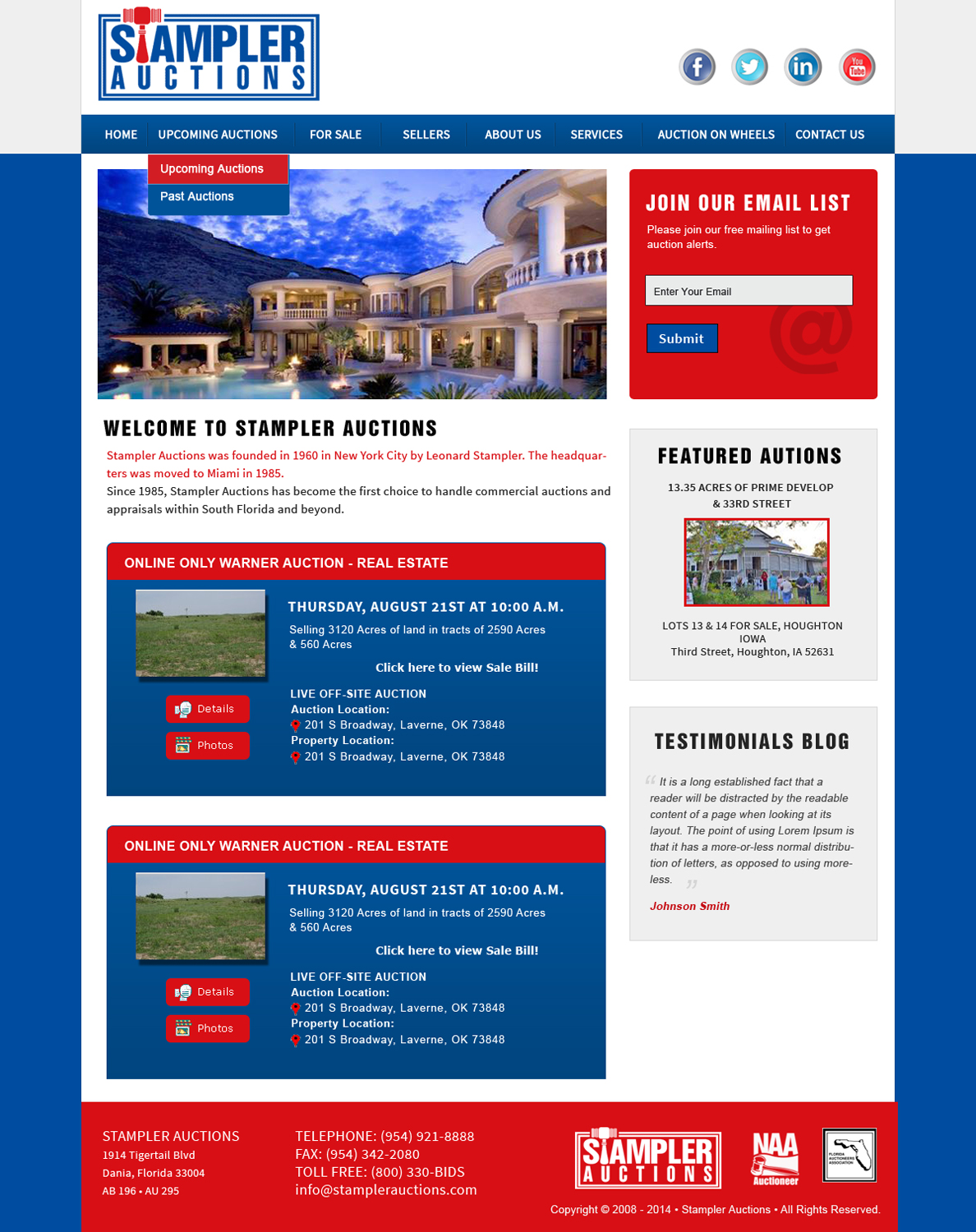 WordPress-Design von Creative X Designs für AuctionServices.com, Inc. | Design #4836429