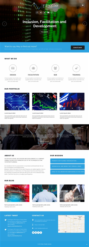 Design Wordpress par pb pour Via Gazzoletti, 15 - 38100 TN Codice fiscale/Partita IVA: 02341550222 Cup : C78G14001890008 | Design : #5039412