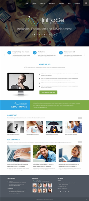 Design Wordpress par pb pour Via Gazzoletti, 15 - 38100 TN Codice fiscale/Partita IVA: 02341550222 Cup : C78G14001890008 | Design : #5039416