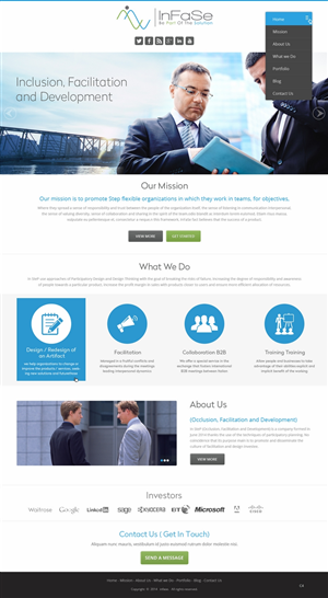 Design Wordpress par pb pour Via Gazzoletti, 15 - 38100 TN Codice fiscale/Partita IVA: 02341550222 Cup : C78G14001890008 | Design : #5041507
