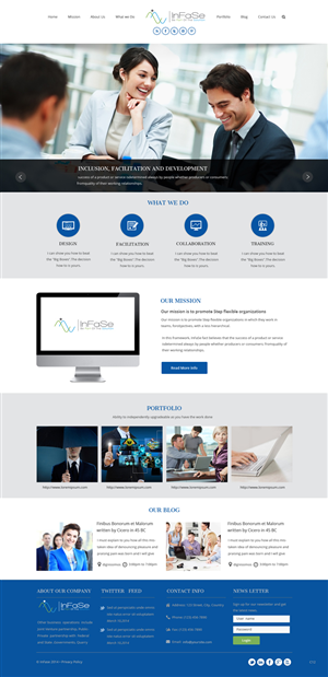 Design Wordpress par pb pour Via Gazzoletti, 15 - 38100 TN Codice fiscale/Partita IVA: 02341550222 Cup : C78G14001890008 | Design : #5041510