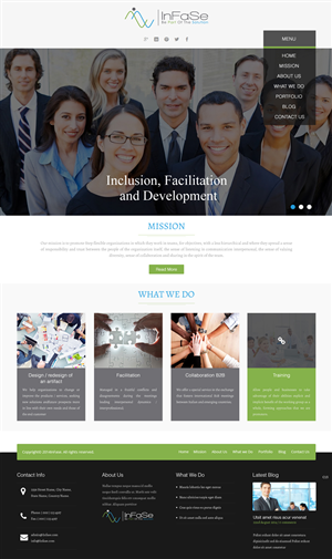 Design Wordpress par pb pour Via Gazzoletti, 15 - 38100 TN Codice fiscale/Partita IVA: 02341550222 Cup : C78G14001890008 | Design : #5041518