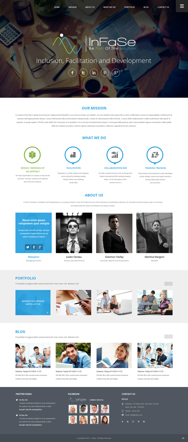 Design Wordpress par pb pour Via Gazzoletti, 15 - 38100 TN Codice fiscale/Partita IVA: 02341550222 Cup : C78G14001890008 | Design #5087679