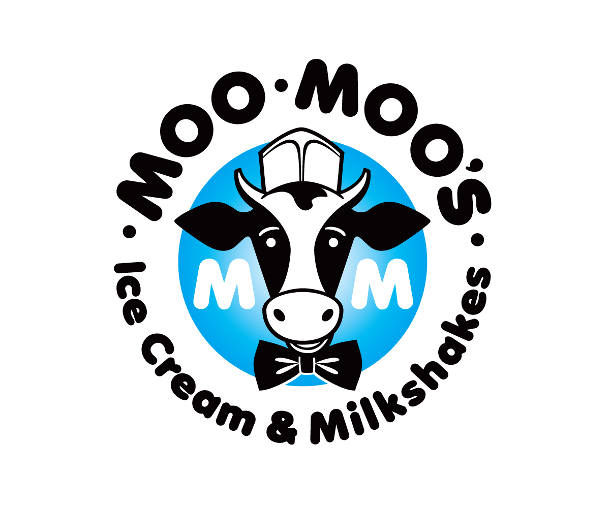 Logo Design by Allen Mercer for Moo-Moo Ice Cream & Milkshakes | Design #4810383