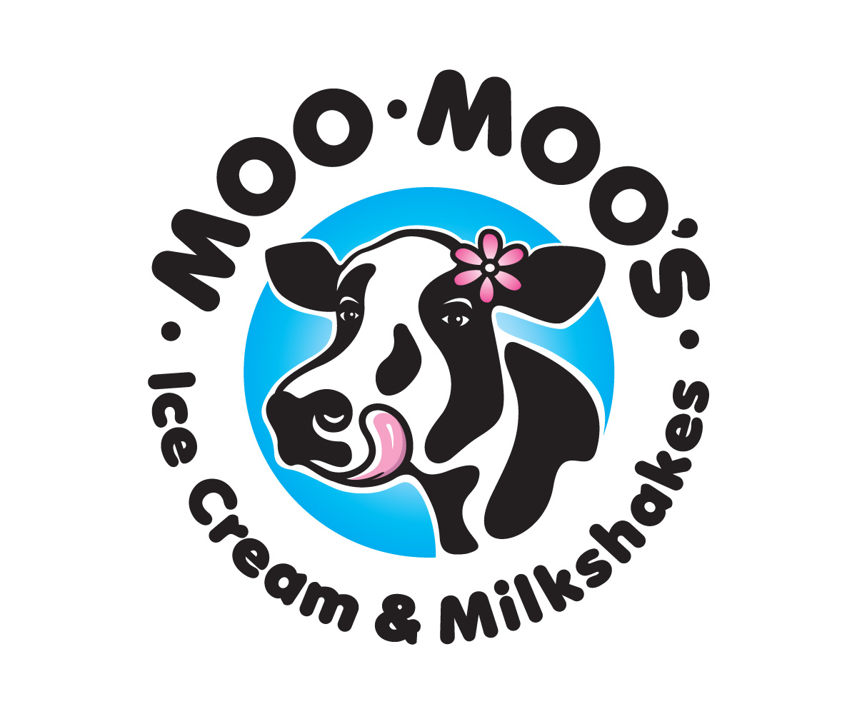 Logo Design by Allen Mercer for Moo-Moo Ice Cream & Milkshakes | Design #4871852