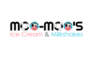 Logo Design by railaine for Moo-Moo Ice Cream & Milkshakes | Design #4836899