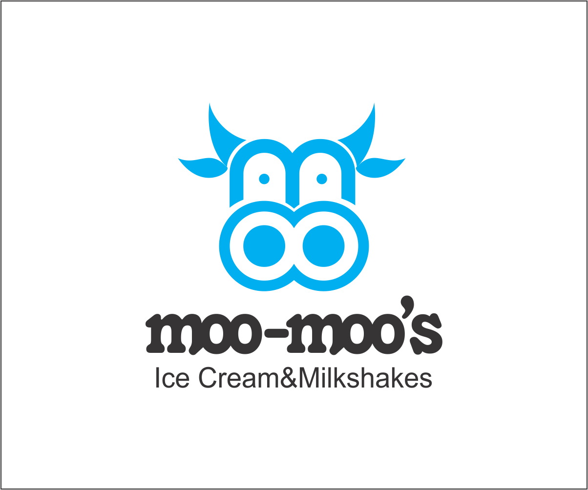 Diseño de Logo por Shreyas Arts para Moo-Moo Ice Cream & Milkshakes | Diseño #4810073