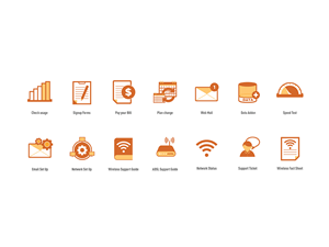 Internet Service Provider Icon Design Contest | Icon Design by Jillyn