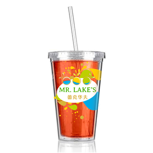 juice cups take away - transparent plastic  | Design Emballage par Synthesis