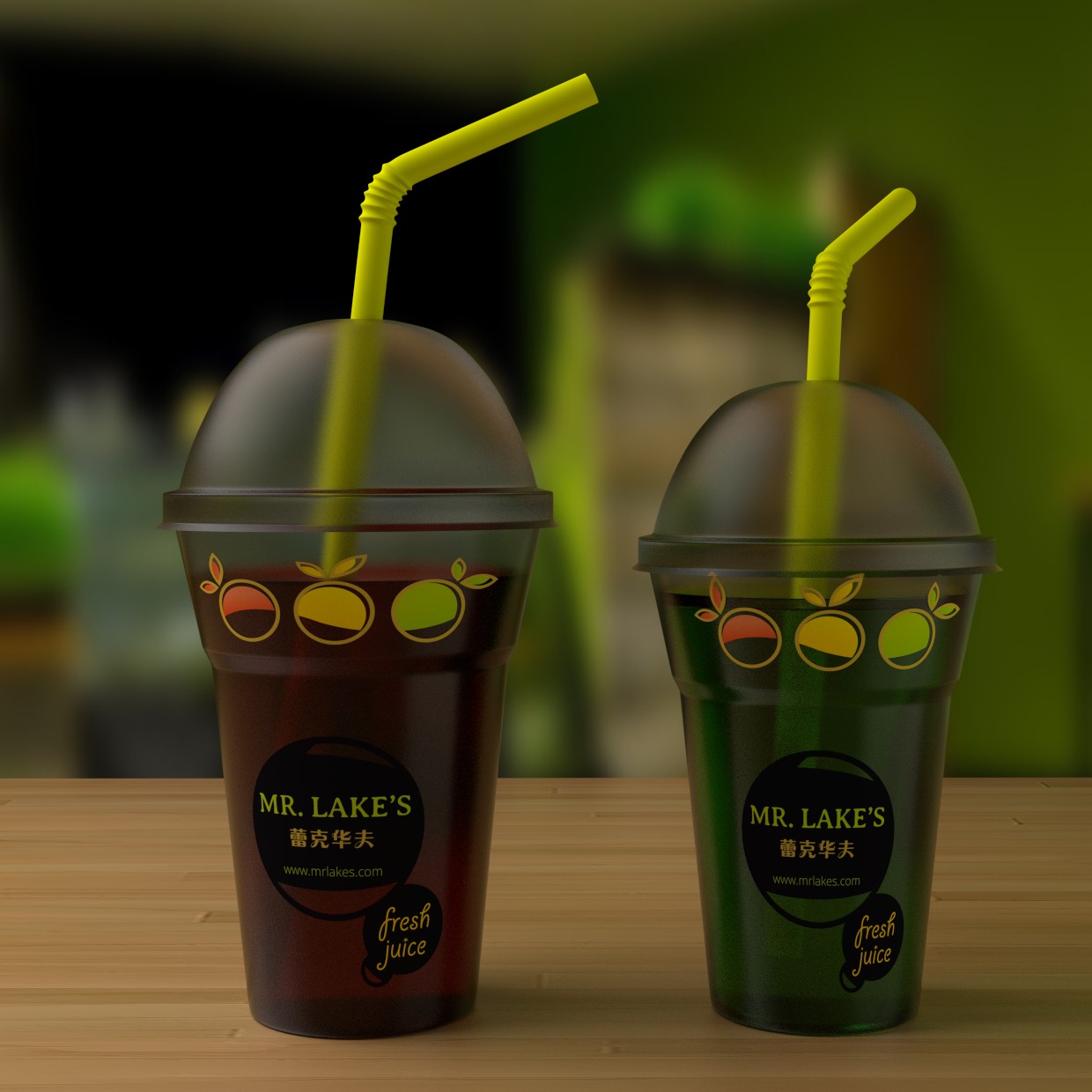 Packaging Design by christarad for Mr Lake''s Juice and Waffle | Design #4837177