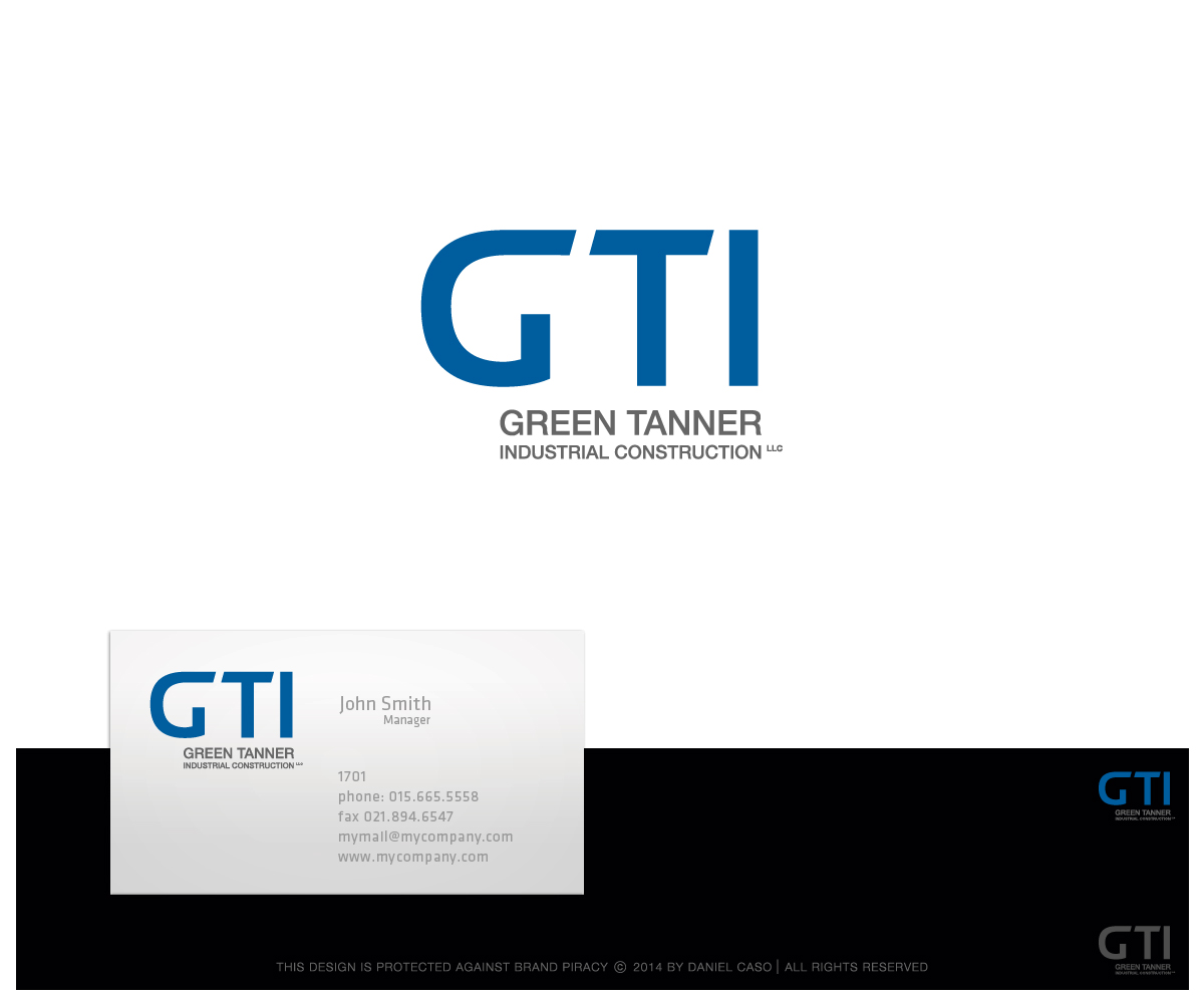 Diseño de Logo por Daniel Caso Design para Green Tanner Industrial Construction, LLC | Diseño #4817140