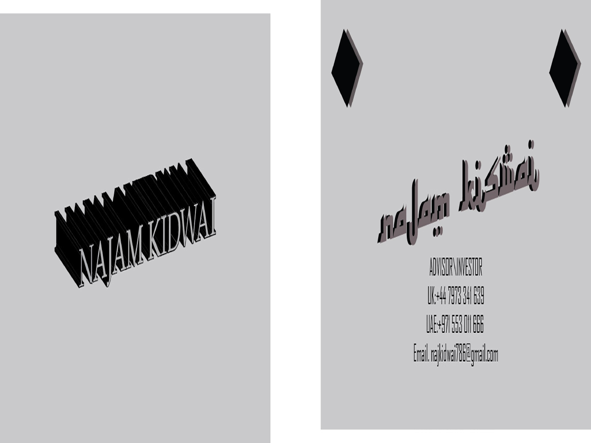 Business Card Design by ijaz_husnain999 for this project | Design #4815988