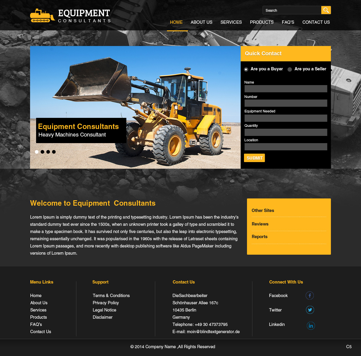 Wordpress Design by pb for Freight Etc Inc. | Design #4833110