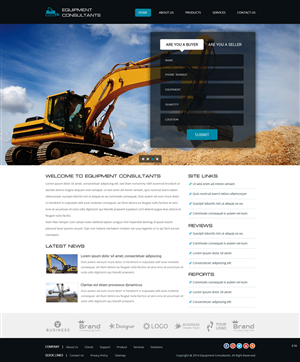 Wordpress Design by pb for Freight Etc Inc. | Design: #4833111
