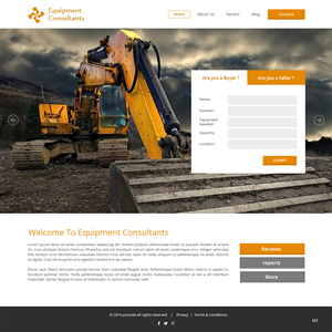 Wordpress Design by pb for Freight Etc Inc. | Design: #4833112