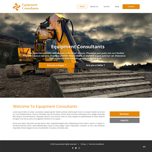 Wordpress Design by pb for Freight Etc Inc. | Design: #4833146