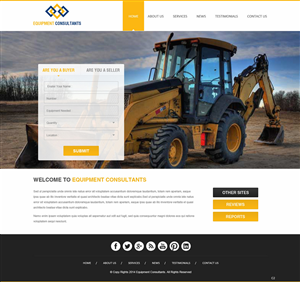 Wordpress Design by pb for Freight Etc Inc. | Design: #4833148