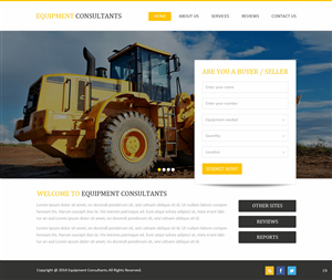 Wordpress Design by pb for Freight Etc Inc. | Design: #4833151