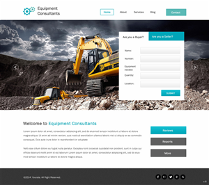 Wordpress Design by pb for Freight Etc Inc. | Design: #4833154