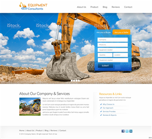 Wordpress Design by pb for Freight Etc Inc. | Design: #4833158