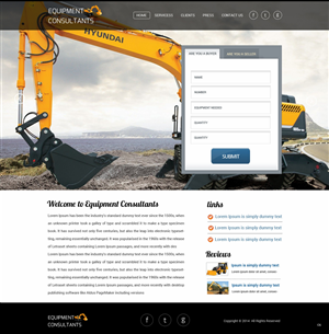 Wordpress Design by pb for Freight Etc Inc. | Design: #4833160