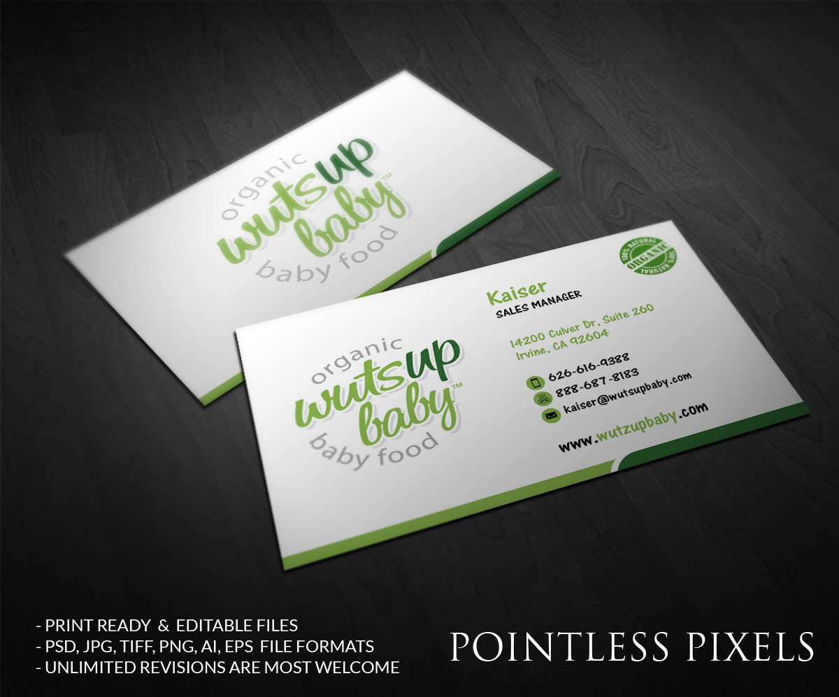 Diseño de Tarjeta de Presentación por Pointless Pixels India para este proyecto | Diseño #4901459