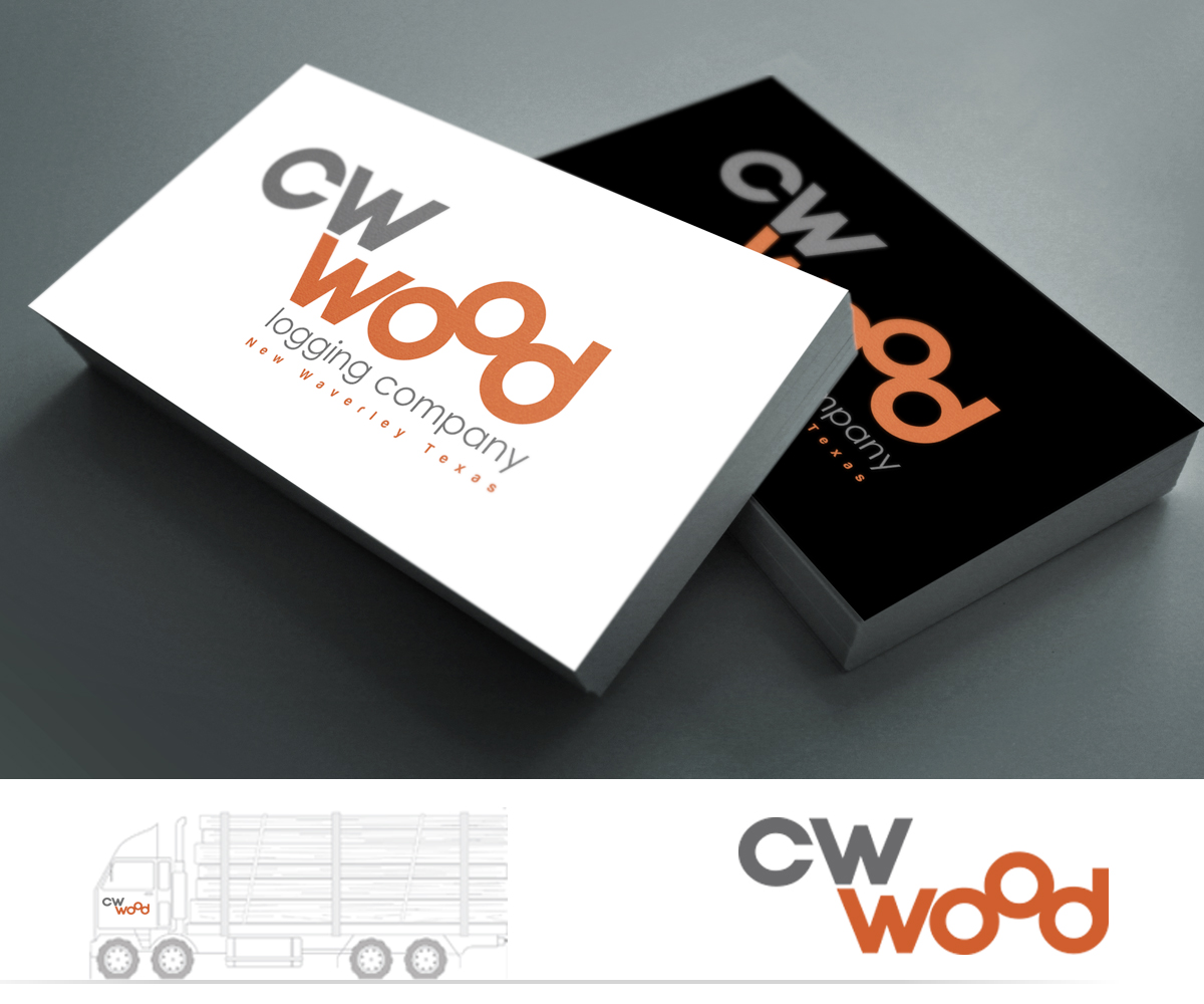 Logo Design by see why for C.W.Wood Logging Company | Design #4835923