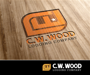Logo Design by Sergio Coelho for C.W.Wood Logging Company | Design: #4833168