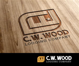 Logo Design by Sergio Coelho for C.W.Wood Logging Company | Design: #4833182