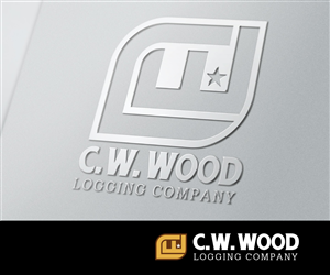 Logo Design by Sergio Coelho for C.W.Wood Logging Company | Design: #4833192