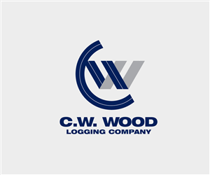 Logo Design by ELOISE LIND for C.W.Wood Logging Company | Design #4864335