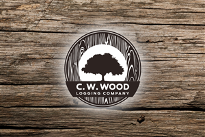 Logo Design by Gintale for C.W.Wood Logging Company | Design: #4829296