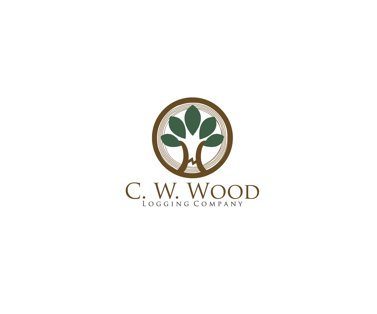 Logo Design by meygekon for C.W.Wood Logging Company | Design #4868663