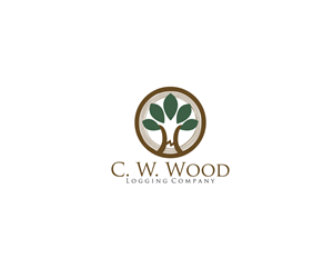 Logo Design by meygekon for C.W.Wood Logging Company | Design: #4868663