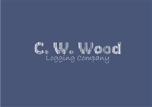 Logo Design by Crayon of Sky for C.W.Wood Logging Company | Design: #4863680