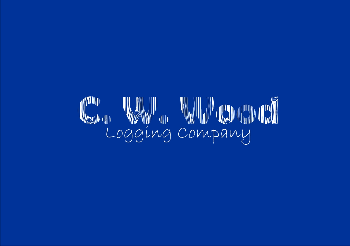 Logo Design by Crayon of Sky for C.W.Wood Logging Company | Design #4863683