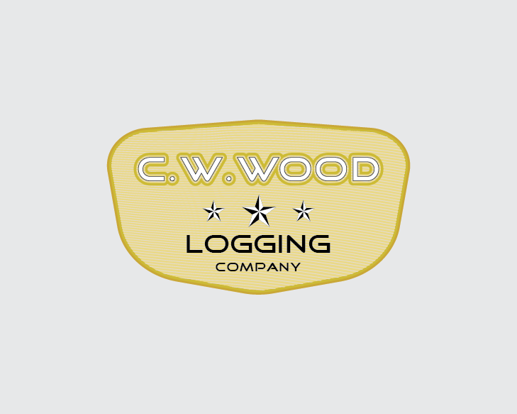 Logo Design by dhamkith for C.W.Wood Logging Company | Design #4872966