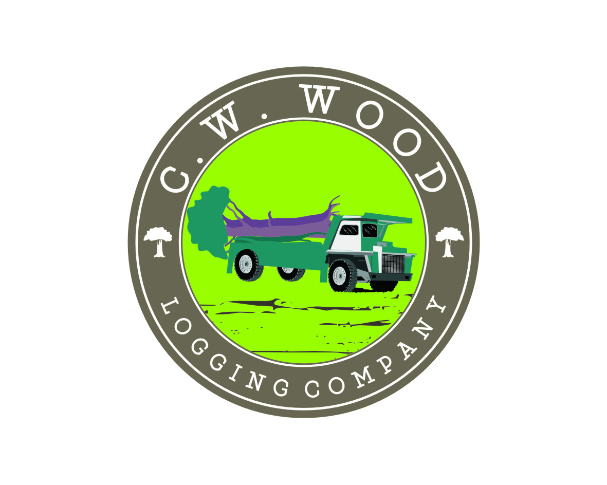 Logo Design by blueseal for C.W.Wood Logging Company | Design #4831089